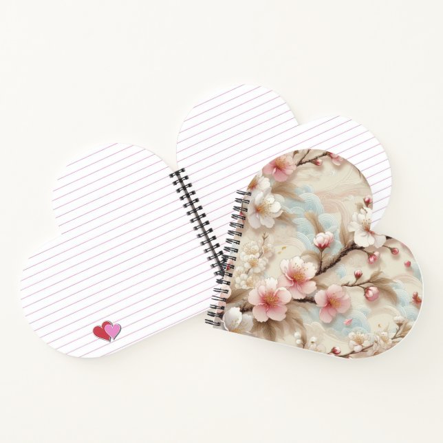 Apple Blossom Branchen Notizbuch (Innenseite)