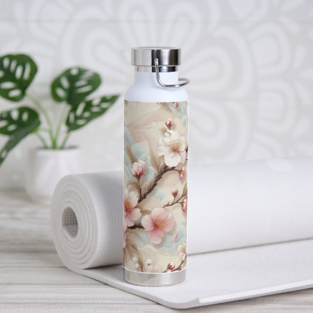 Apple Blossom Branchen Trinkflasche (Yoga)