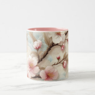 Apple Blossom Branchen Zweifarbige Tasse