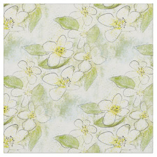 Apple Blossom Fabric Stoff