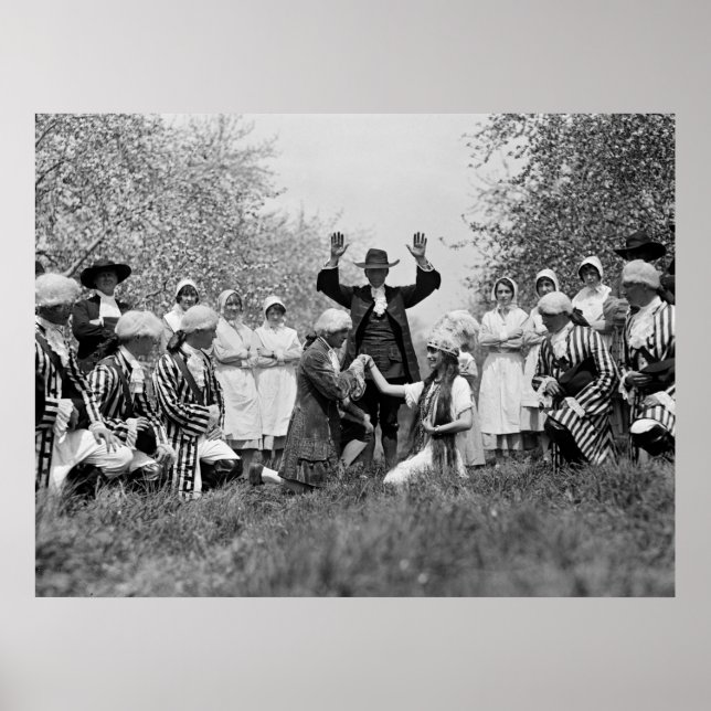 Apple Blossom Festival, 1920er Poster (Vorne)