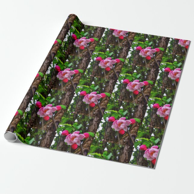 APPLE BLOSSOM GESCHENKPAPIER (Ungerollt)