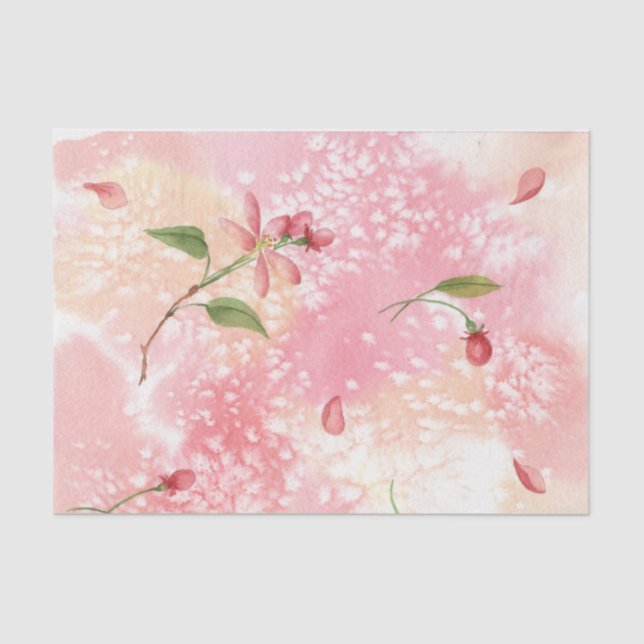 Apple Blossom Seidenpapier (Vorderseite)