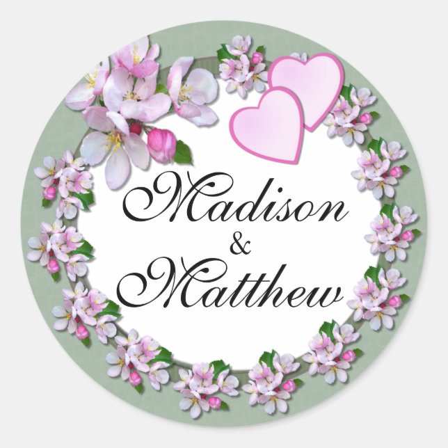 APPLE BLOSSOM ~ Stickers (Vorderseite)