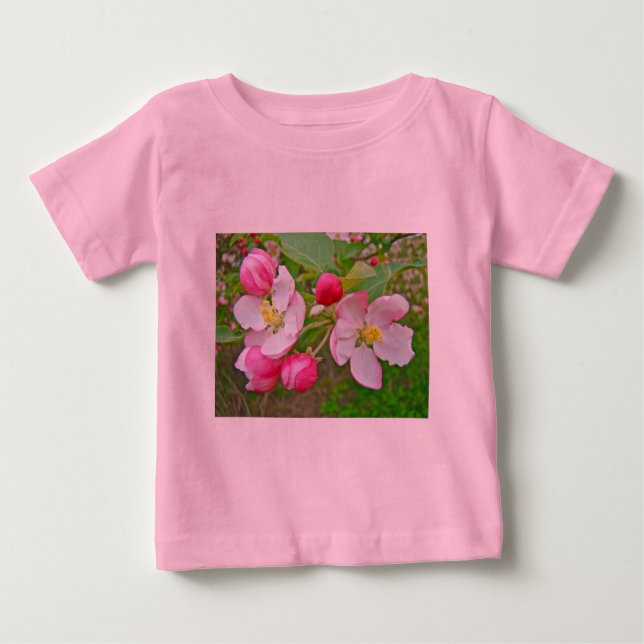 Apple Blossom Time Baby T-shirt (Vorderseite)