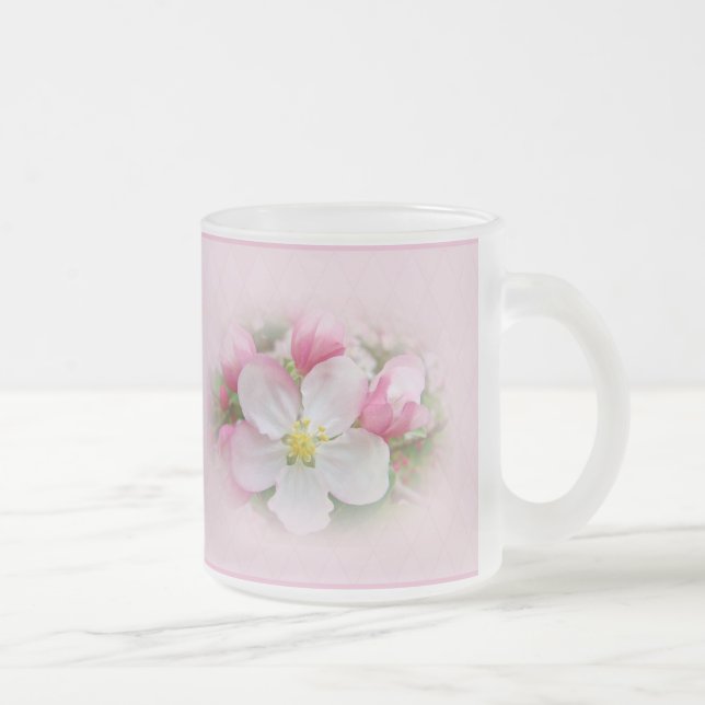 Apple Blossom Time Mattglastasse (Rechts)