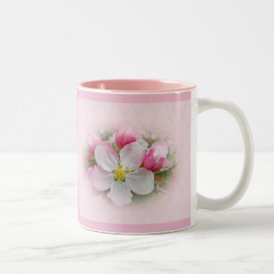 Apple Blossom Time Zweifarbige Tasse