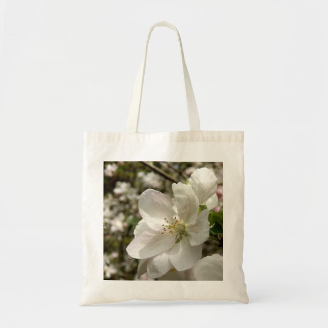 Apple Blossom Tote Bag Tragetasche (Vorne)