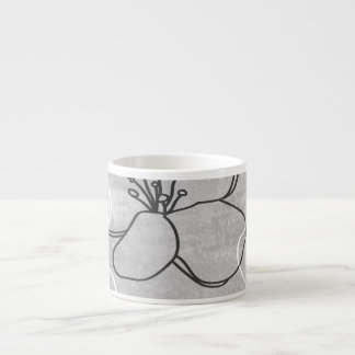 Apple Blossom Traum: Abstrakte Ornamente Espressotasse