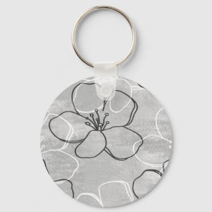 Apple Blossom Traum: Abstrakte Ornamente Schlüsselanhänger