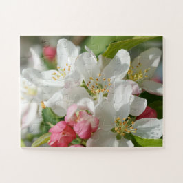 Apple blüht die übergroßen Blumen Puzzle