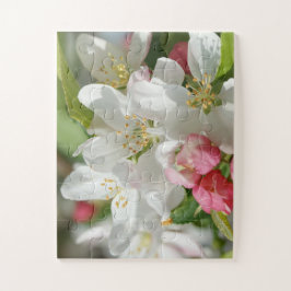 Apple blüht die übergroßen Blumen Puzzle