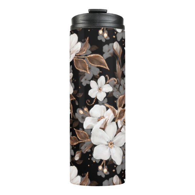 Apple-Blume Thermosbecher (Vorderseite)