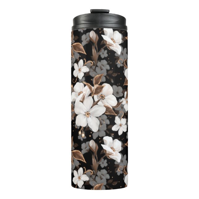 Apple-Blume Thermosbecher (Vorderseite)