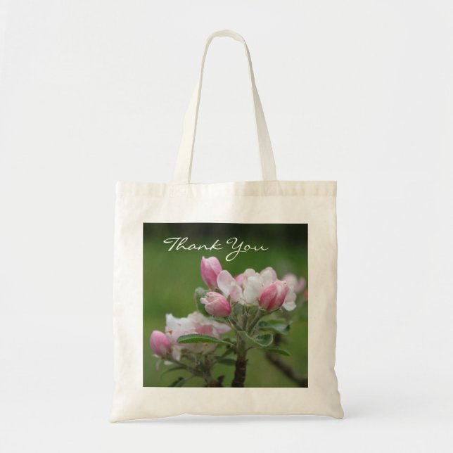 Apple Blüte danke Ihnen Tasche (Vorne)