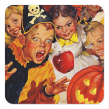 Apple Bobbing Gefahren | Retro Halloween
