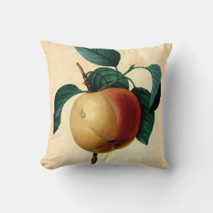 Apple Botanical Illustration Kissen