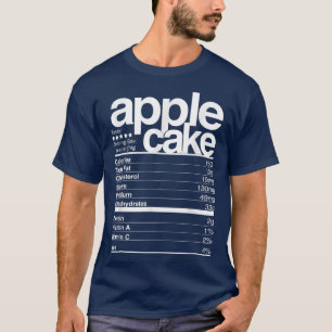 Apple Cake Ernährung Hanukkah Desserts Cha T-Shirt