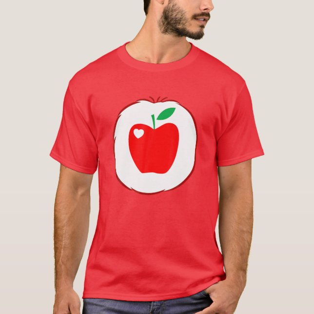 Apple-Care-für-Bären-Herz-Kostüme Halloween-Gesche T-Shirt (Vorderseite)