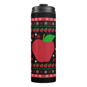 Apple Christmas Thermosbecher