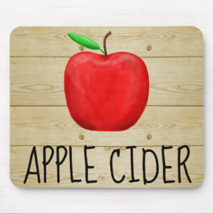 Apple Cider Red Apple Mousepad