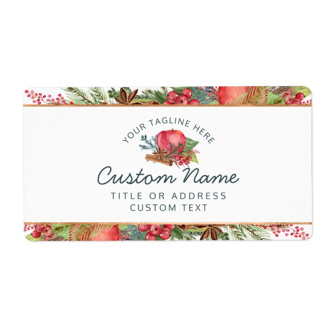 Apple Cinnamon Herbst- oder Winterurlaubsshop (Vorne)