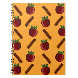 Apple Cinnamon Muster Notizblock