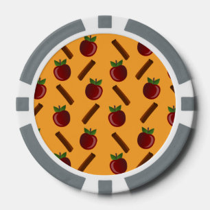 Apple Cinnamon Muster Pokerchips
