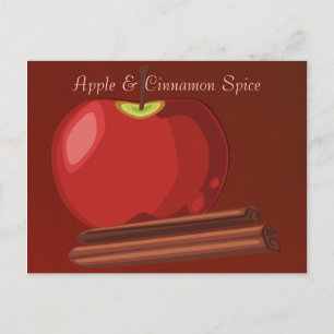 Apple Cinnamon Postkarte
