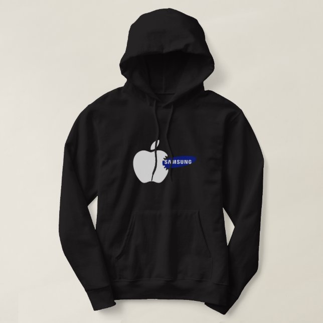 Apple Computer Co. Erstes Logo Klassischer T - Shi Hoodie (Design vorne)