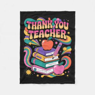 Apple danke Ihnen Lehrer Lehrer Motivierend Apple Fleecedecke