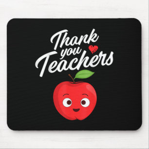 Apple danke Ihnen Lehrer Lehrer Motivierend Apple Mousepad