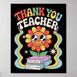 Apple danke Ihnen Lehrer Lehrer Motivierend Apple Poster