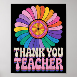 Apple danke Ihnen Lehrer Lehrer Motivierend Apple Poster