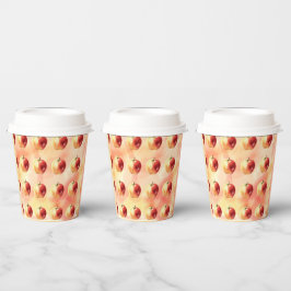 Apple Design Verfügbarer Kaffee Cup Pappbecher