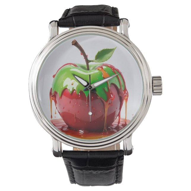 Apple Digital Art Armbanduhr (Vorderseite)