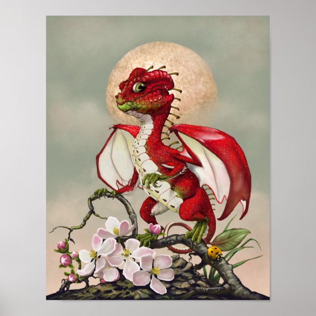 Apple Dragon 11x14 (4x6 und höher) Poster (Vorne)