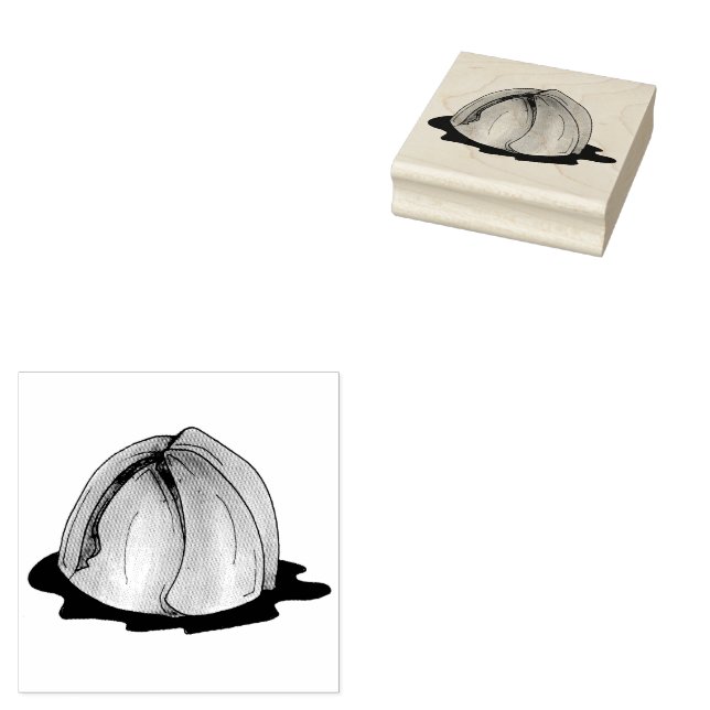 Apple Dumplings Amish Pennsylvania PA Dutch Food Gummistempel (Stempel)