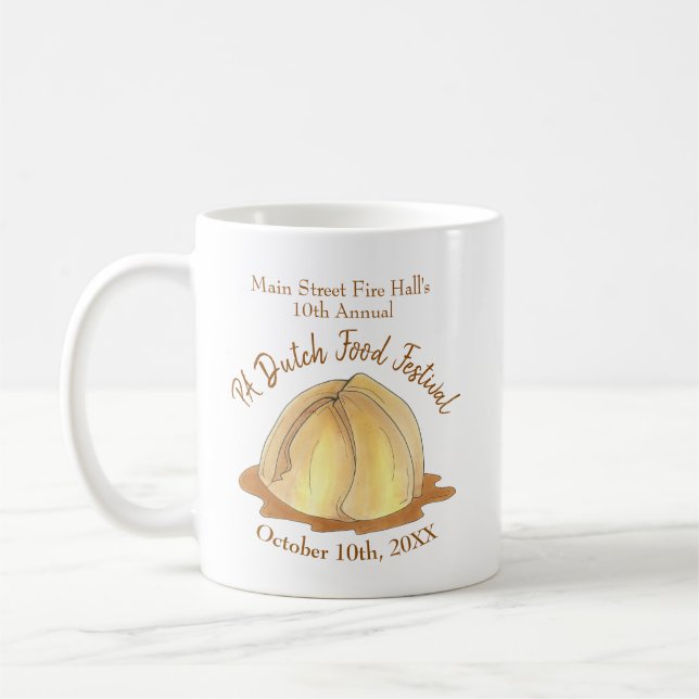 Apple Dumplings Amish Pennsylvania PA Dutch Food Kaffeetasse (Links)
