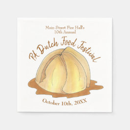 Apple Dumplings Amish Pennsylvania PA Dutch Food Serviette