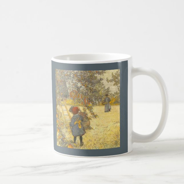 Apple ernten durch Carl Larsson Tasse (Rechts)