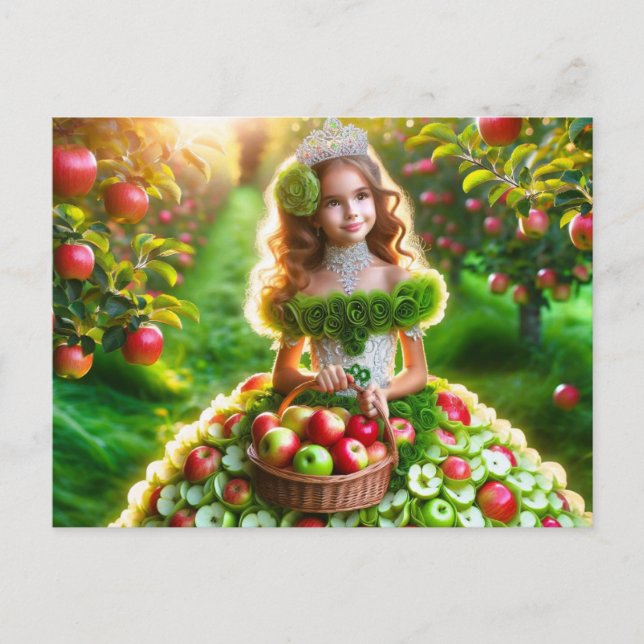 Apple Fairy Postkarte (Vorderseite)