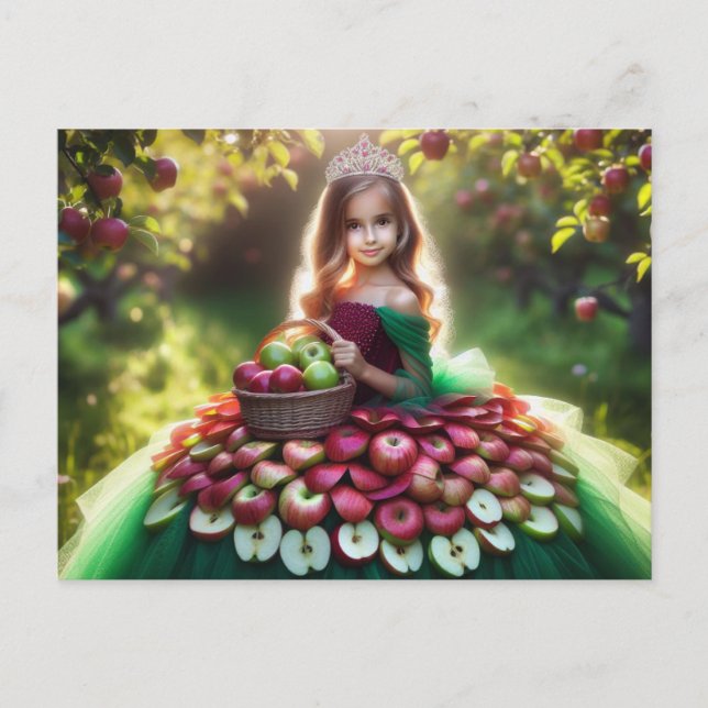 Apple Fairy Postkarte (Vorderseite)