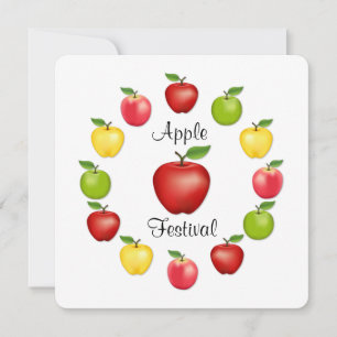 Apple Festival Einladung