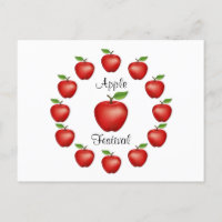 Apple Festival Postcard