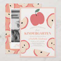 Apple Foto Pink Girl Kindergarten Abschluss