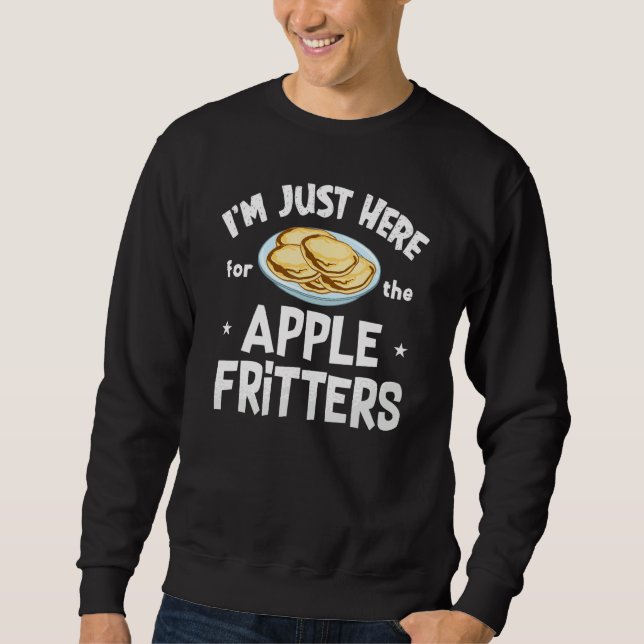 Apple Fritter Recipes Donuts Bread Gluten Free Veg Sweatshirt (Vorderseite)