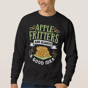 Apple Fritter Rezepte Donuts Brot glutenfreies Veg Sweatshirt