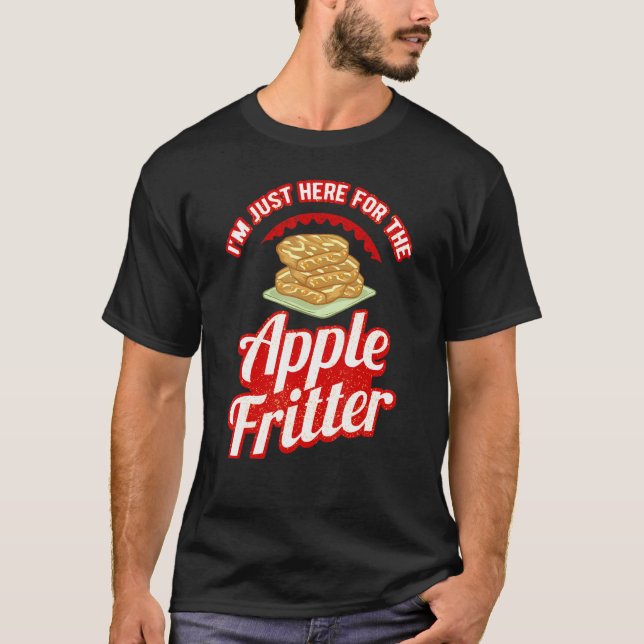 Apple Fritter Rezepte Donuts Brot glutenfreies Veg T-Shirt (Vorderseite)