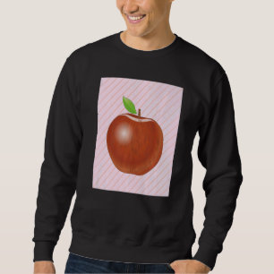 Apple Fruit Food Vegan Vitamine Fruit Apple Sweatshirt